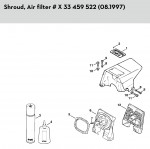 Stihl 064 R Wrap Handle Gasoline Chainsaw Spare Parts